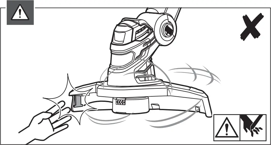 RYOBI RLT1831H25F18V Trimmer Cutting - c5