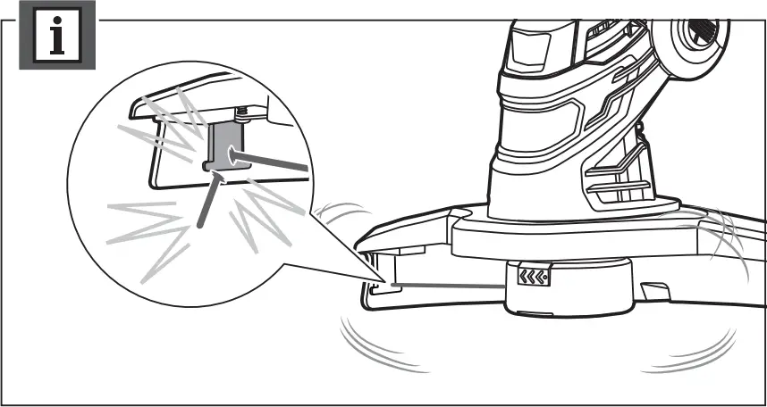 RYOBI RLT1831H25F18V Trimmer Cutting - c9