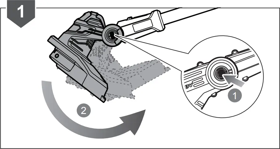 RYOBI RLT1831H25F18V Trimmer Cutting - d2