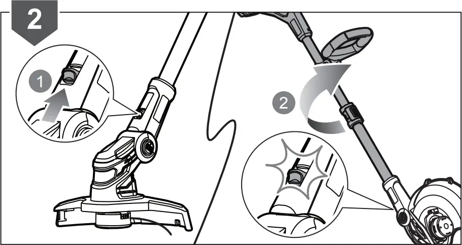 RYOBI RLT1831H25F18V Trimmer Cutting - d4
