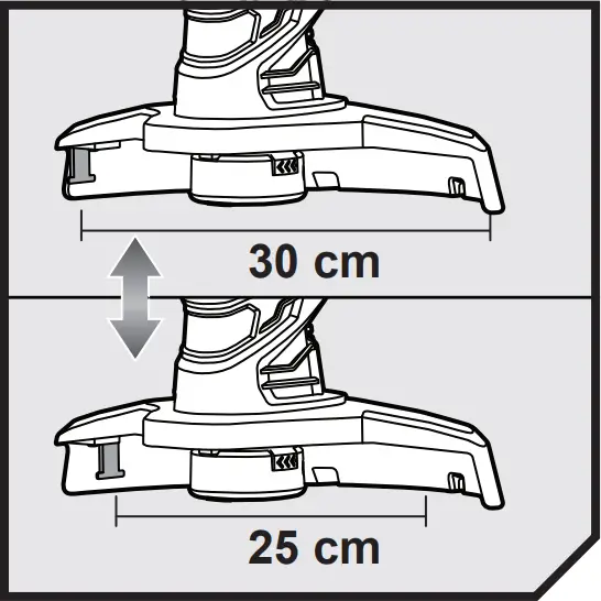 RYOBI RLT1831H25F18V Trimmer Cutting - e1