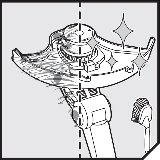 RYOBI RLT1831H25F18V Trimmer Cutting - g1