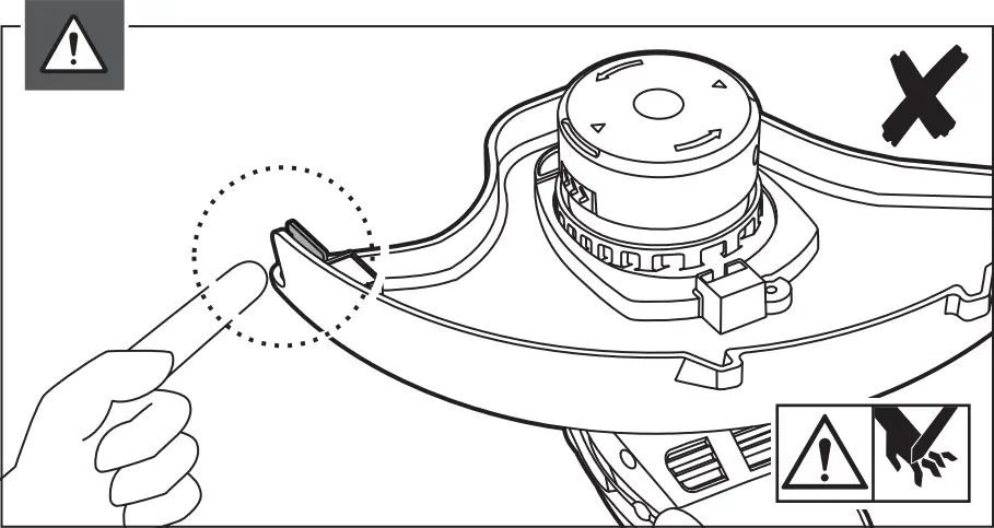 RYOBI RLT1831H25F18V Trimmer Cutting - g5
