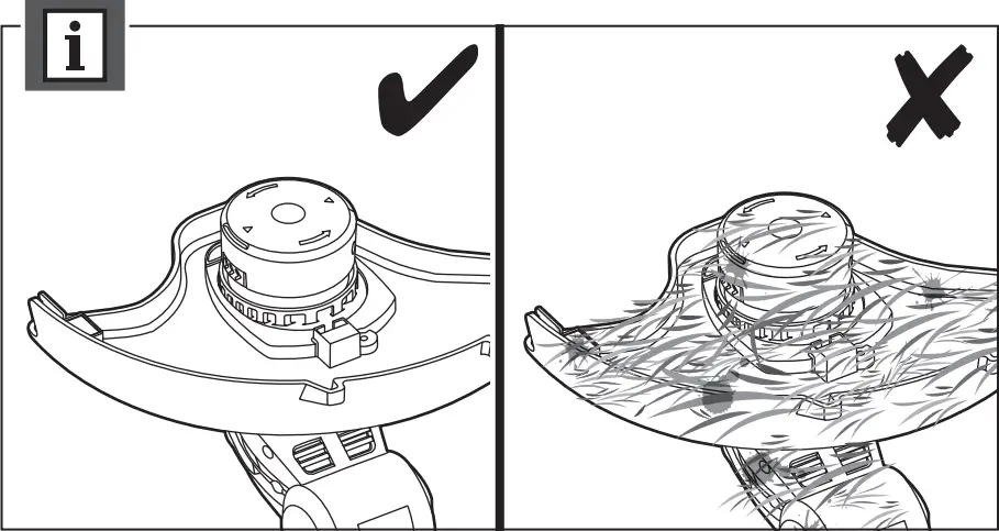 RYOBI RLT1831H25F18V Trimmer Cutting - h2