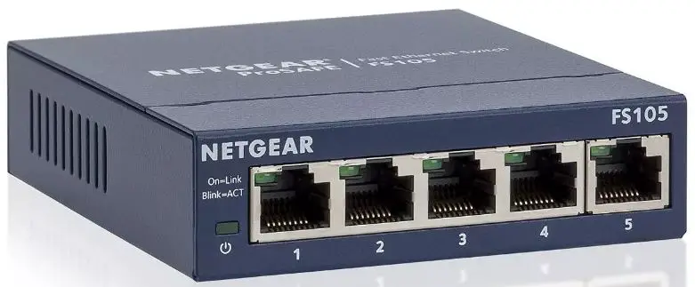 NETGEAR-FS105-V2-Fast-Ethernet-Switch-Product