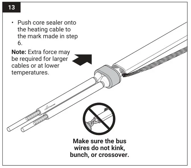 nVent RAYCHEM JBM-100-L-A Multi Entry Connection Kit - Figure 13