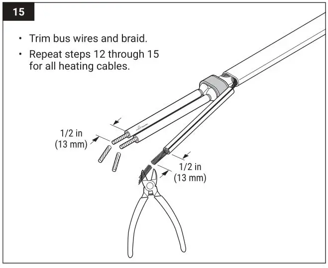 nVent RAYCHEM JBM-100-L-A Multi Entry Connection Kit - Figure 15