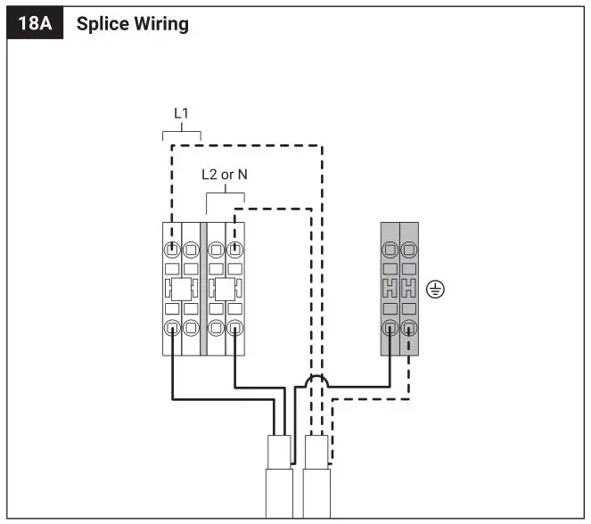 nVent RAYCHEM JBM-100-L-A Multi Entry Connection Kit - Figure 18A