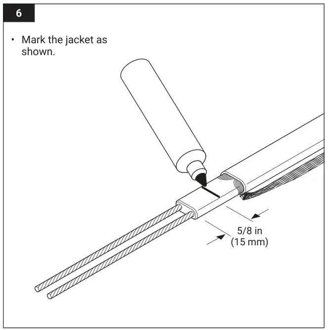 nVent RAYCHEM JBM-100-L-A Multi Entry Connection Kit - Figure 6
