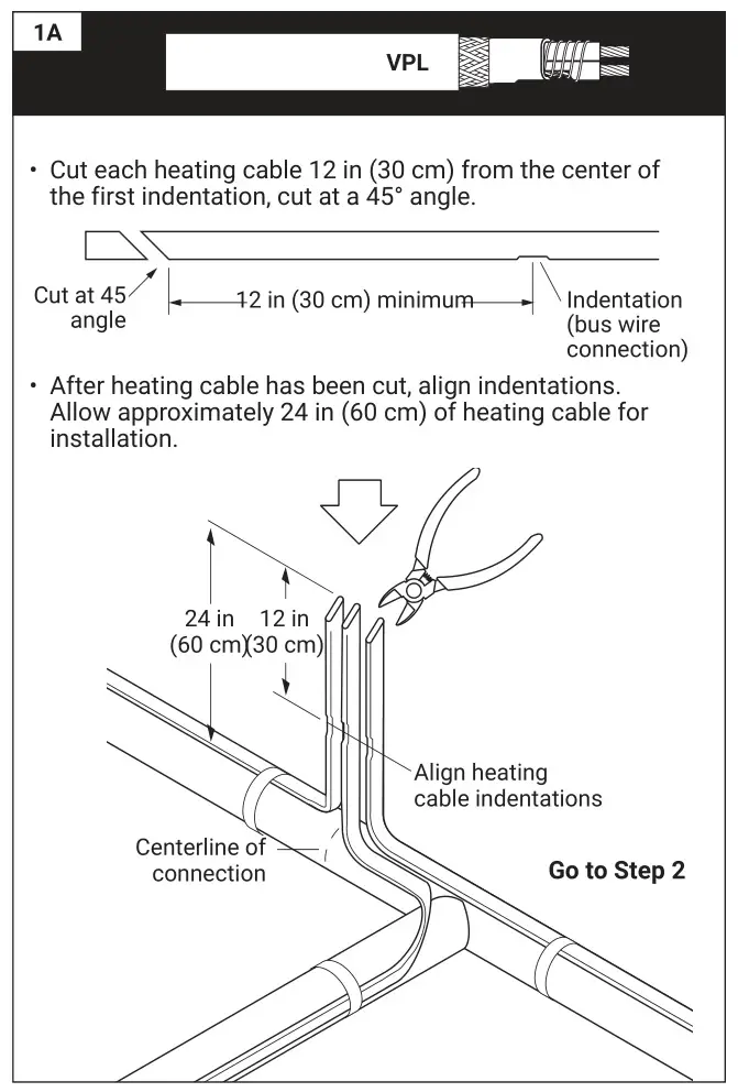 nVent RAYCHEM JBM-100-L-A Multi Entry Connection Kit - Figure 1A