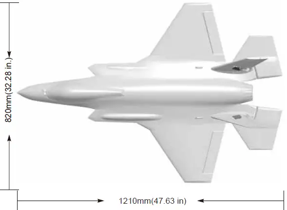 freewing F-35 Lightning II Joint Strike Fighter Jet 01