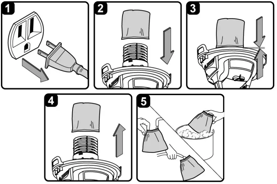 ARMORALL VOM205P 0901 Portable Wall Mountable Vacuum Cleaner - CLEANING REUSABLE