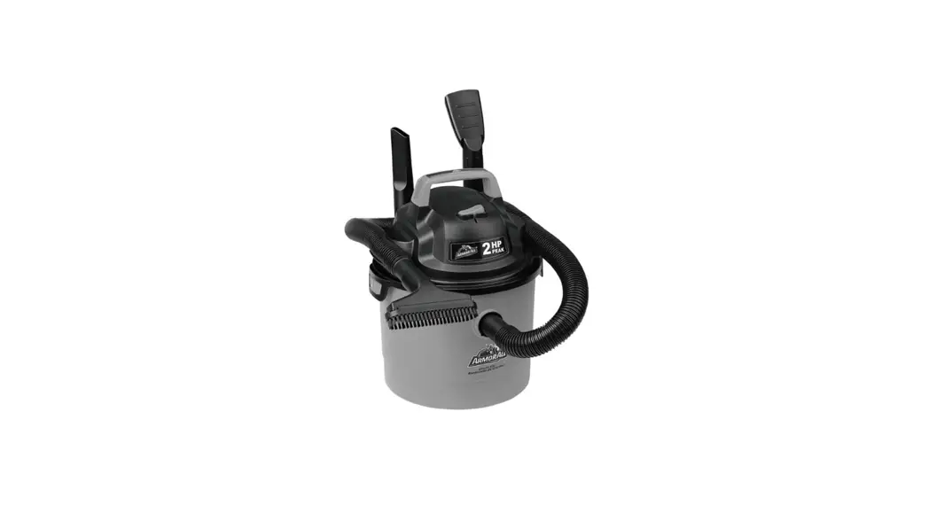 Armorall Vom205p 0901 Portable Wall Mountable Vacuum Cleaner Instruction Manual
