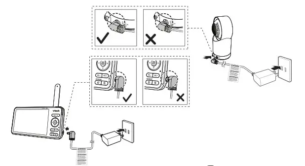 vtech RM5766HD 5 Inch Smart WiFi 1080p Pan and Tilt Monitor - fig 12