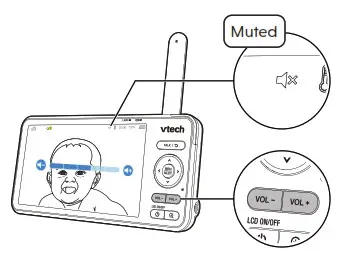 vtech RM5766HD 5 Inch Smart WiFi 1080p Pan and Tilt Monitor - fig 7