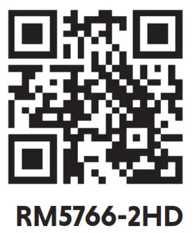 vtech RM5766HD 5 Inch Smart WiFi 1080p Pan and Tilt Monitor - qr 1