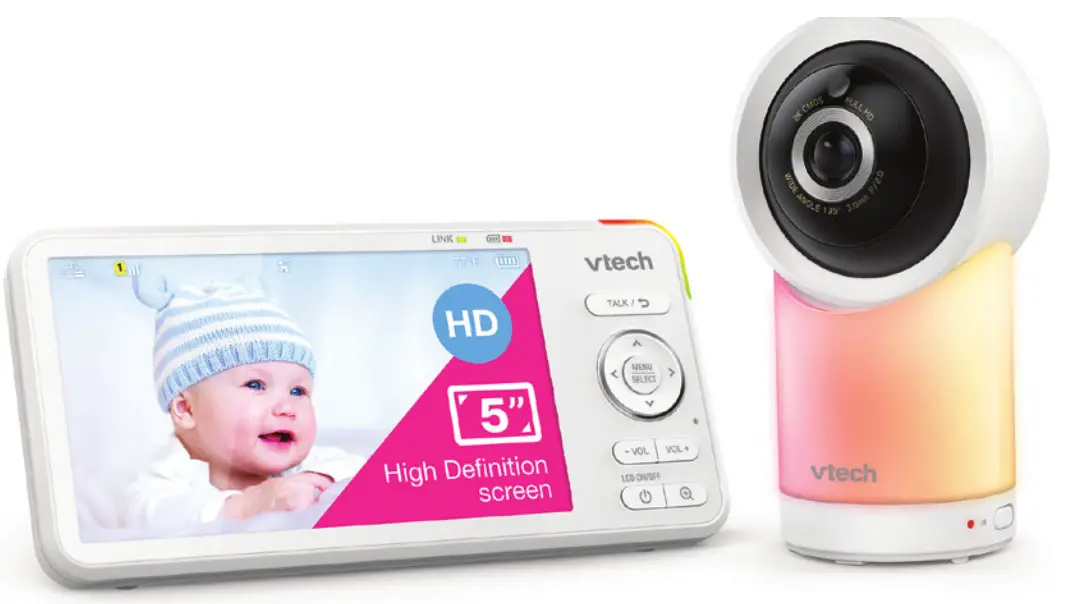 vtech RM5766HD 5 Inch Smart WiFi 1080p Pan and Tilt Monitor
