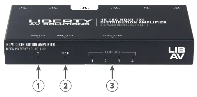 LIBERTY-AV-DL-HD14-H2-Digitalinx-Series-1x4-HDMI-2.0-Splitter-DA-1