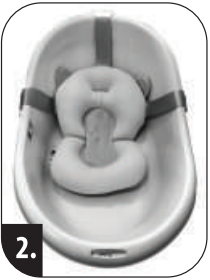 kikka boo NUBO Baby Soft Bath 3