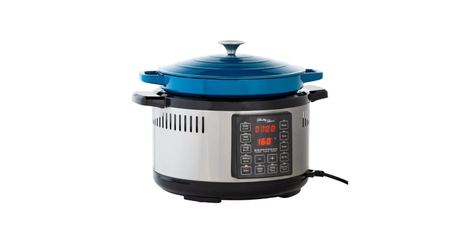 Healthy Choice Do65bl Intelligent 6.5l Electric Dutch Oven Instruction Manual