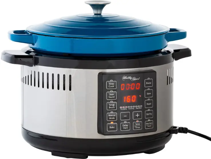 Healthy Choice DO65BL Intelligent 6.5L Electric Dutch Oven