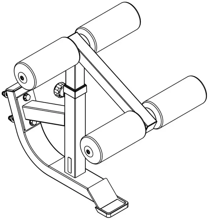 BODYCRAFT F715 Hold Down Attachment Kit Option