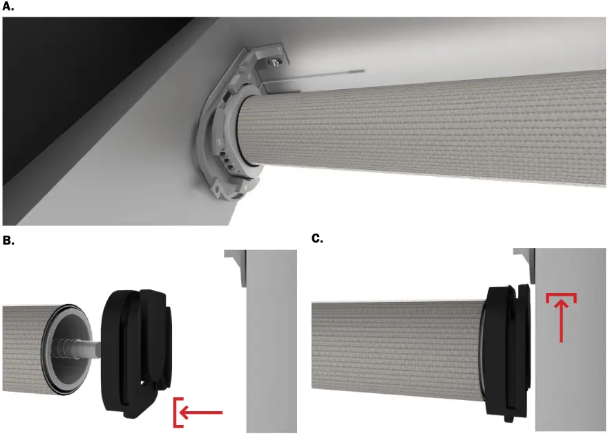 Motor and Shade Installation