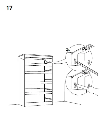 IKEA-AA-2236029-3-2-KULLEN-Chest-Of-Drawers -Drawers-White-17