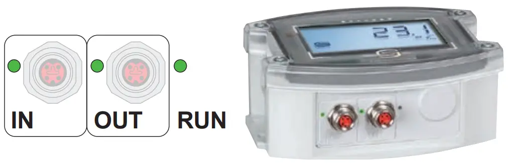 S S REGELTECHNIK ALTM2 EtherCAT P Surface Contact Temperature Measuring Transducer Pipe - Display screen 1