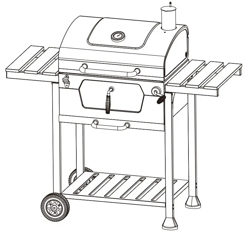 Royal Gourmet CD1824EN 24-Inch Charcoal Grill