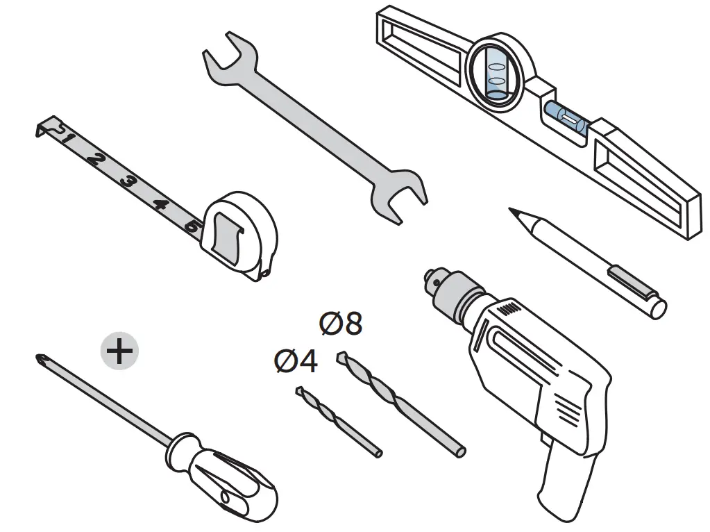 Ideal Standard i.life A 23cm Pedestal Matt White Washbasin Unit - tools