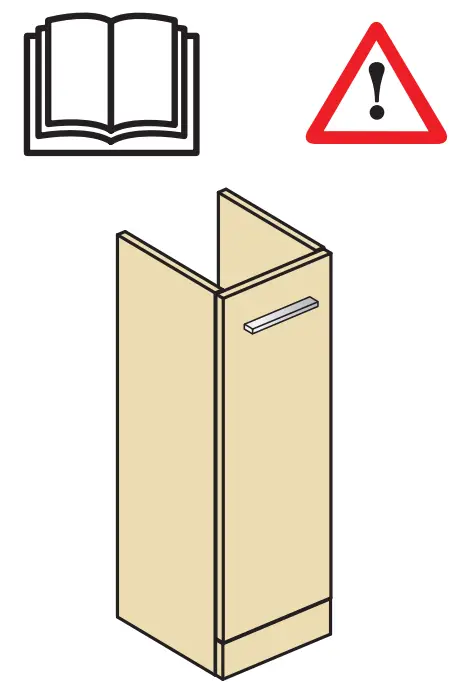 Ideal Standard i.life A 23cm Pedestal Matt White Washbasin Unit