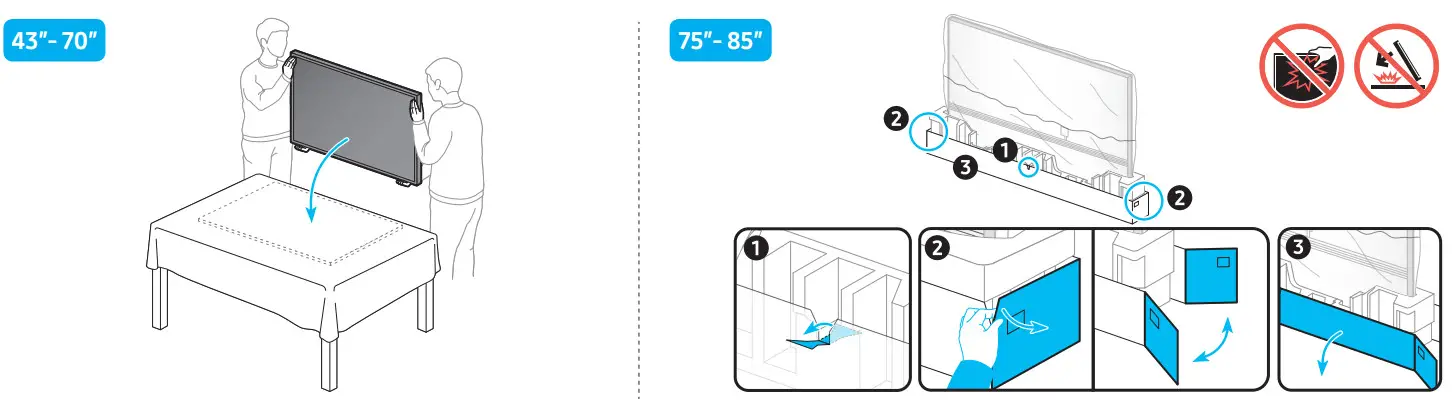 SAMSUNG Q60C 55 Inch QLED 4K Smart TV - pakeor 1