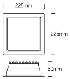 DECOLIGHT 50130UV Fixed Downlight CCT - icon 2