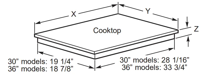 GE APPLIANCES 36 Inch Electric Cooktop - Terials 4