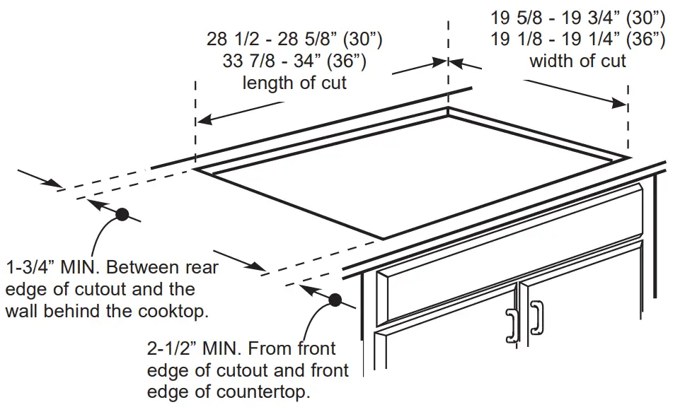 GE APPLIANCES 36 Inch Electric Cooktop - Terials 5