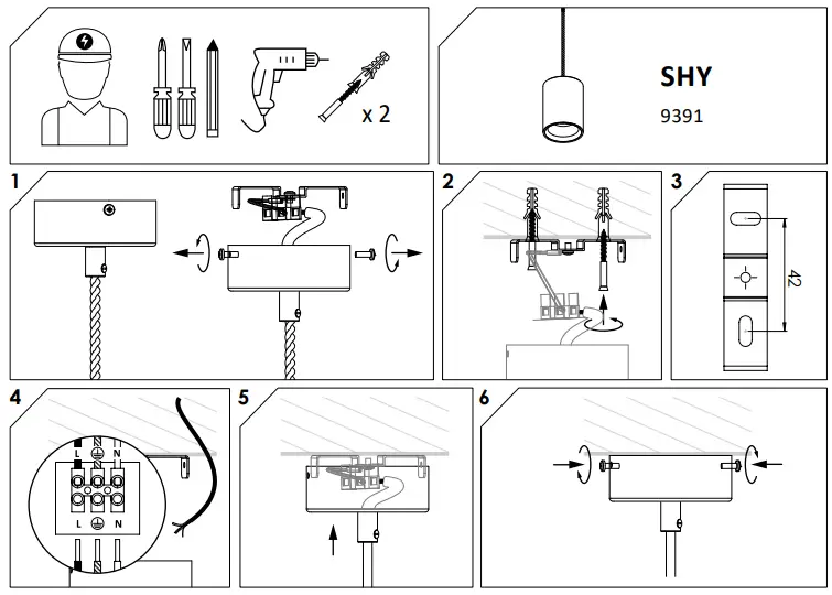 Nowodvorski 9391 SHY Pending Light - Fic 1