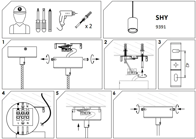 Nowodvorski 9391 SHY Pending Light - Fic 2
