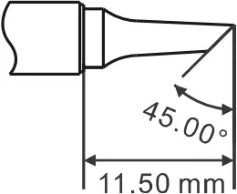 MINIWARE TS101 65W - Choosing a soldering tip 2