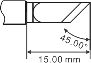 MINIWARE TS101 65W - Choosing a soldering tip 8