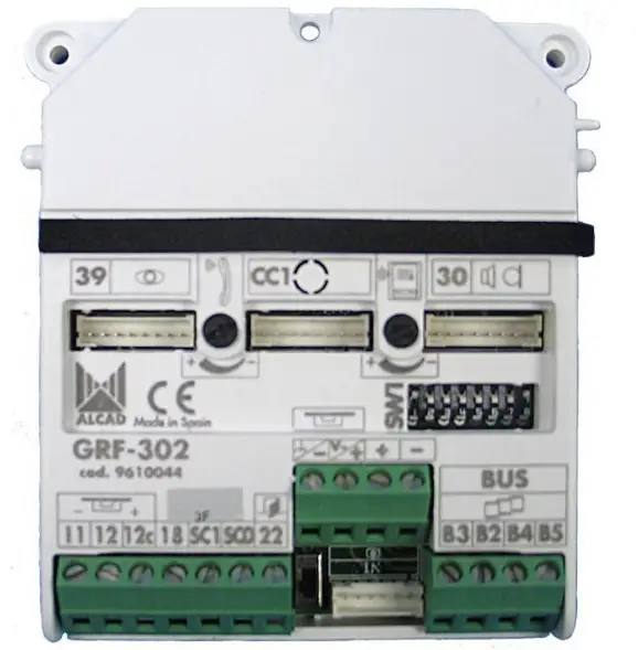 ALCAD-GRF-302-2-Wire-Video-Door-Entry-System