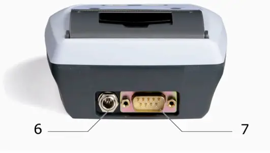 DeltaOHM HD40.1 Portable Thermal Printer fig 2