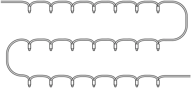 nedis WIFILX01C42 WiFi Smart Full Colour String A1