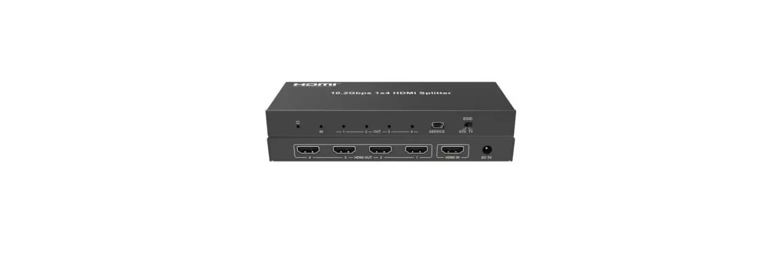 Hdtv Supply V2021.001 4k 60hz 1x4 Hdmi Splitter With Edid User Manual Hdtv Supply V2021.001 4k 60hz 1x4 Hdmi Splitter With Edid User Manual
