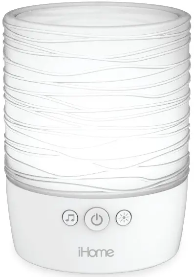 iHome iZBT110 Portable Meditative Light and Sound Therapy Candle