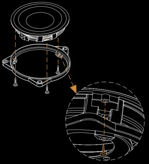 morel IR-BMW42W Integration Reference Speakers - Fig 4