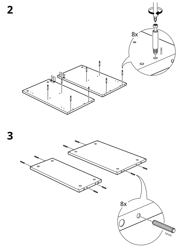 IKEA NYSJÖN 204.708.15 High Cabinet White 30x190 Cm - Fig3