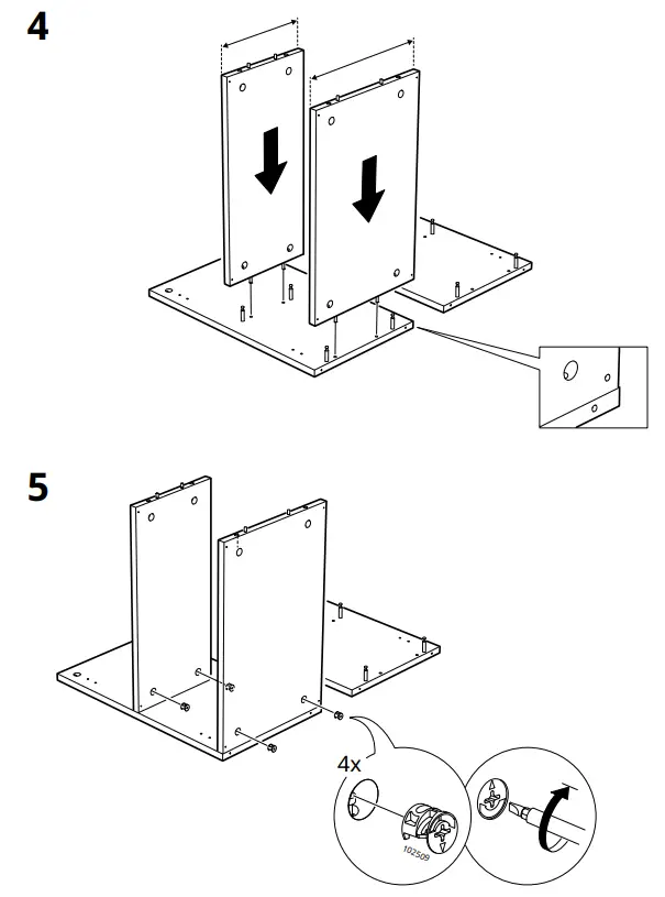 IKEA NYSJÖN 204.708.15 High Cabinet White 30x190 Cm - Fig4