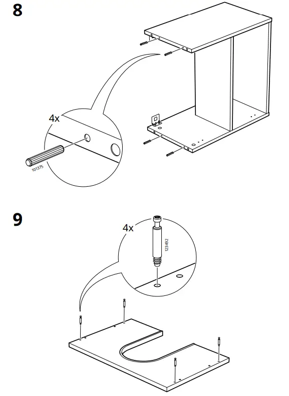 IKEA NYSJÖN 204.708.15 High Cabinet White 30x190 Cm - Fig6
