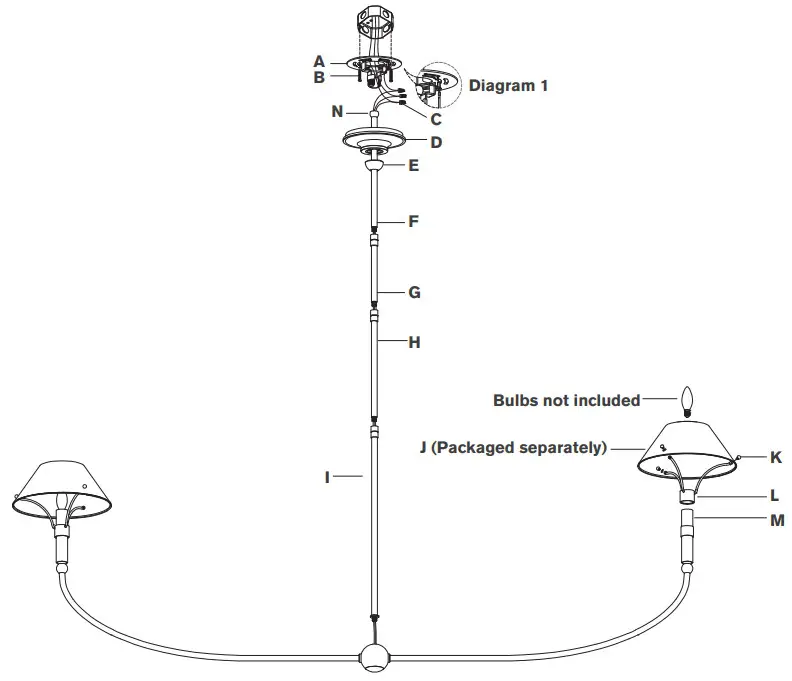 VISUAL COMFORT TOB 5728 Turlington XL Linear Chandelier